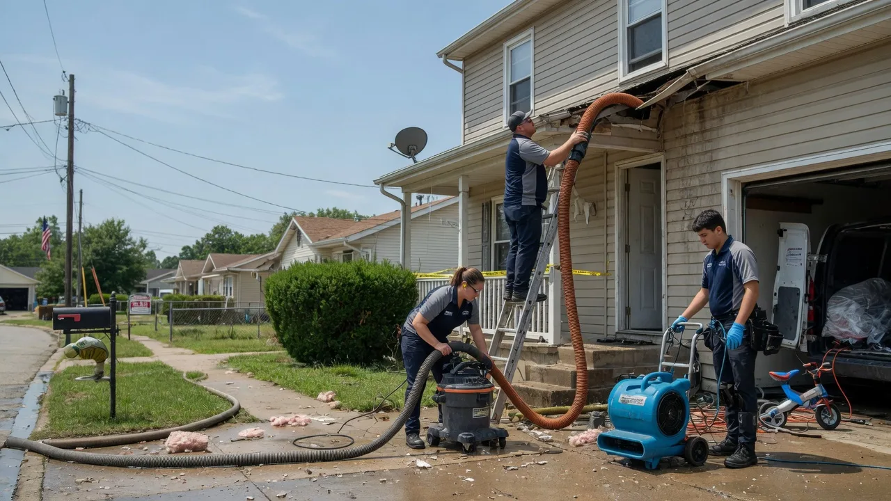 Water Damage Restoration in Sheridan, IL near me